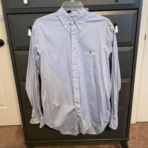 Ralph Lauren light blue button down, 16 34/35